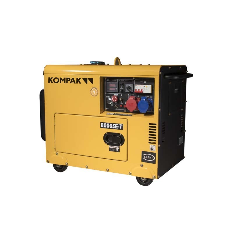Generatore potente 6300W monofase 230V e trifase 400V